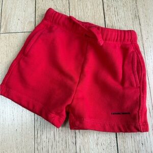 Zara Vibrant Red Kids Shorts